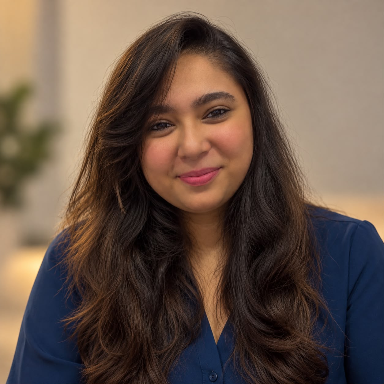 Portrait of Mahek Vyas, Counselling Psychologist
